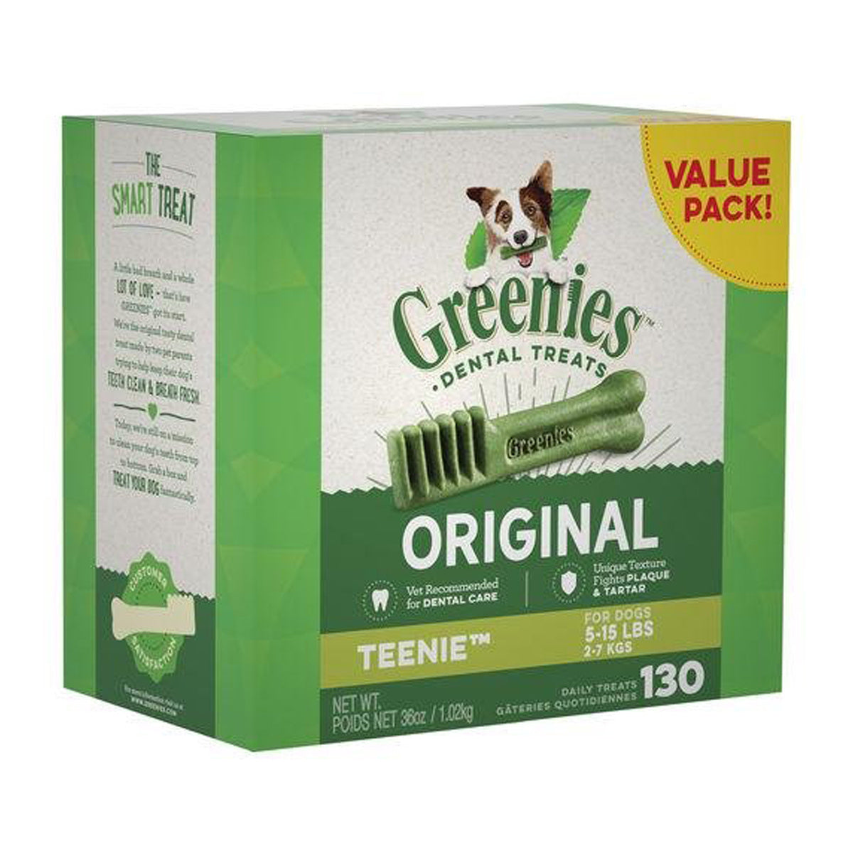 Greenies Dog Original Dental Treat Value Pack 1kg