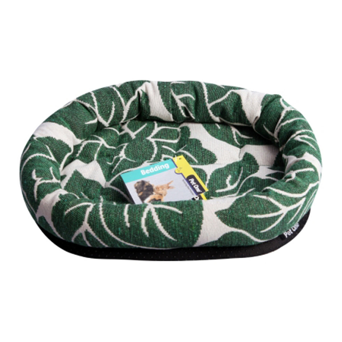 Pet One Small Lounger Tropical Leaf Bed