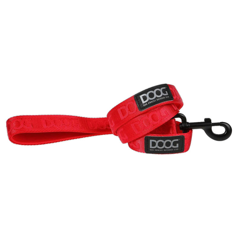 Doog Leash Neosport Neoprene (Red)