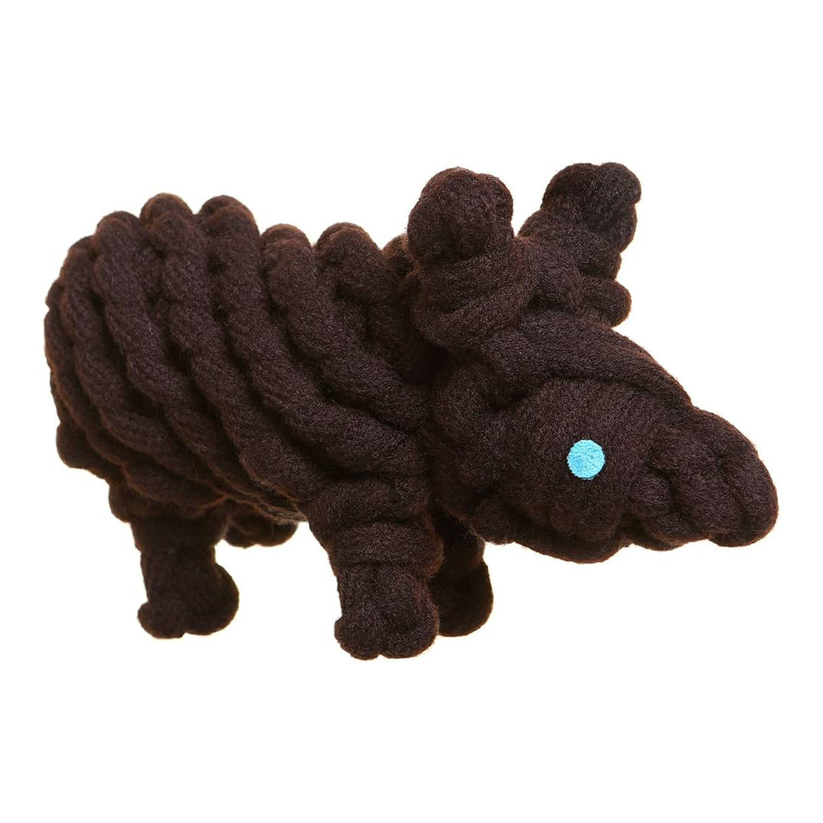Outback Tails Wombat Rope Bottle Crunch Toy