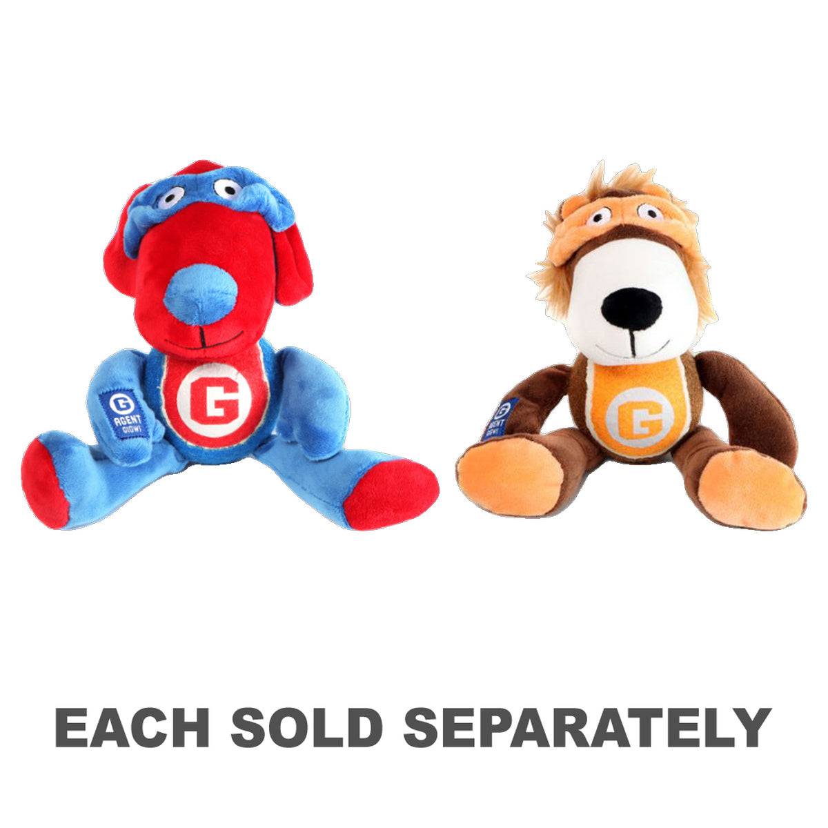 Gigwi Agent Plush with Tennis Ball