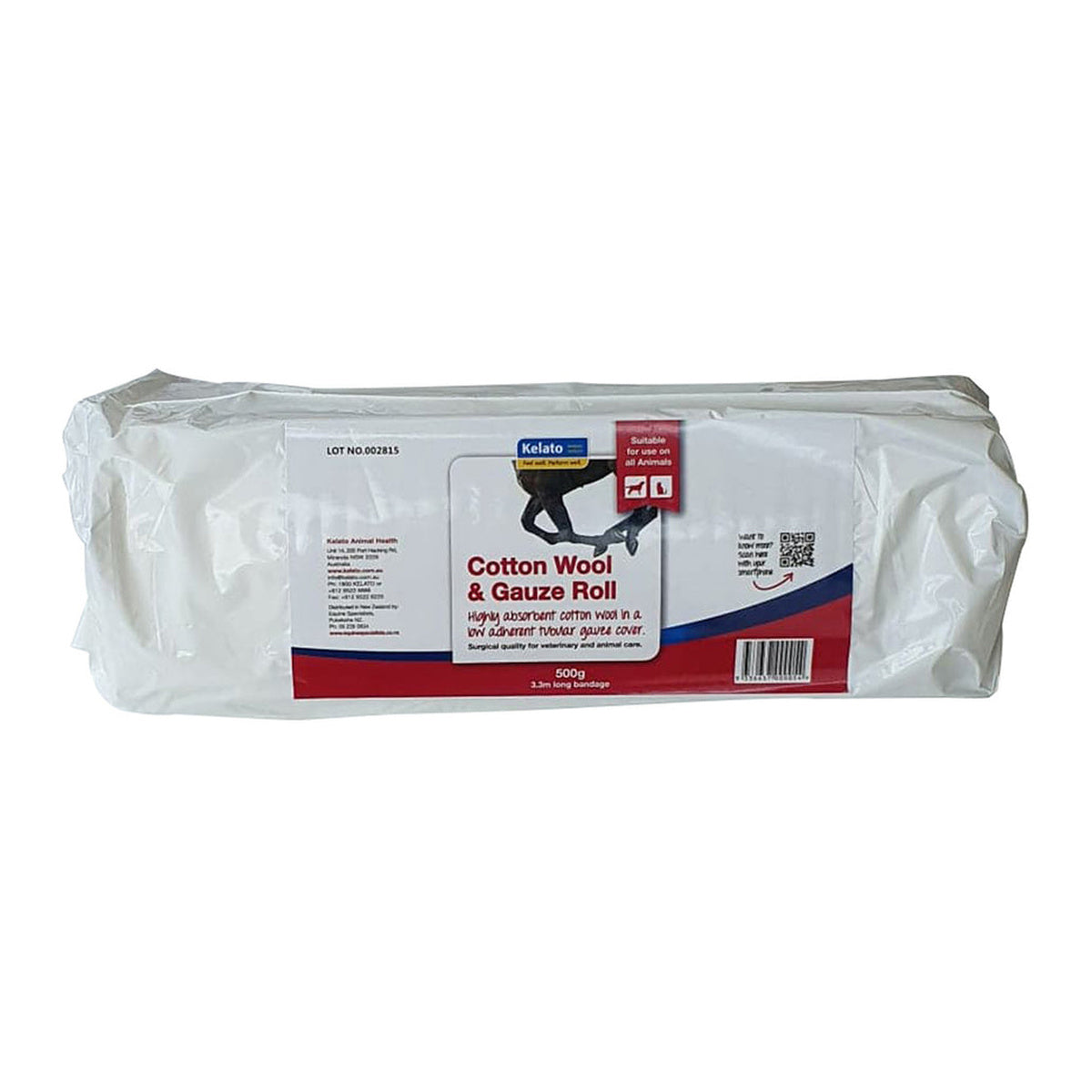 Kelato Cotton Wool & Gauze Roll