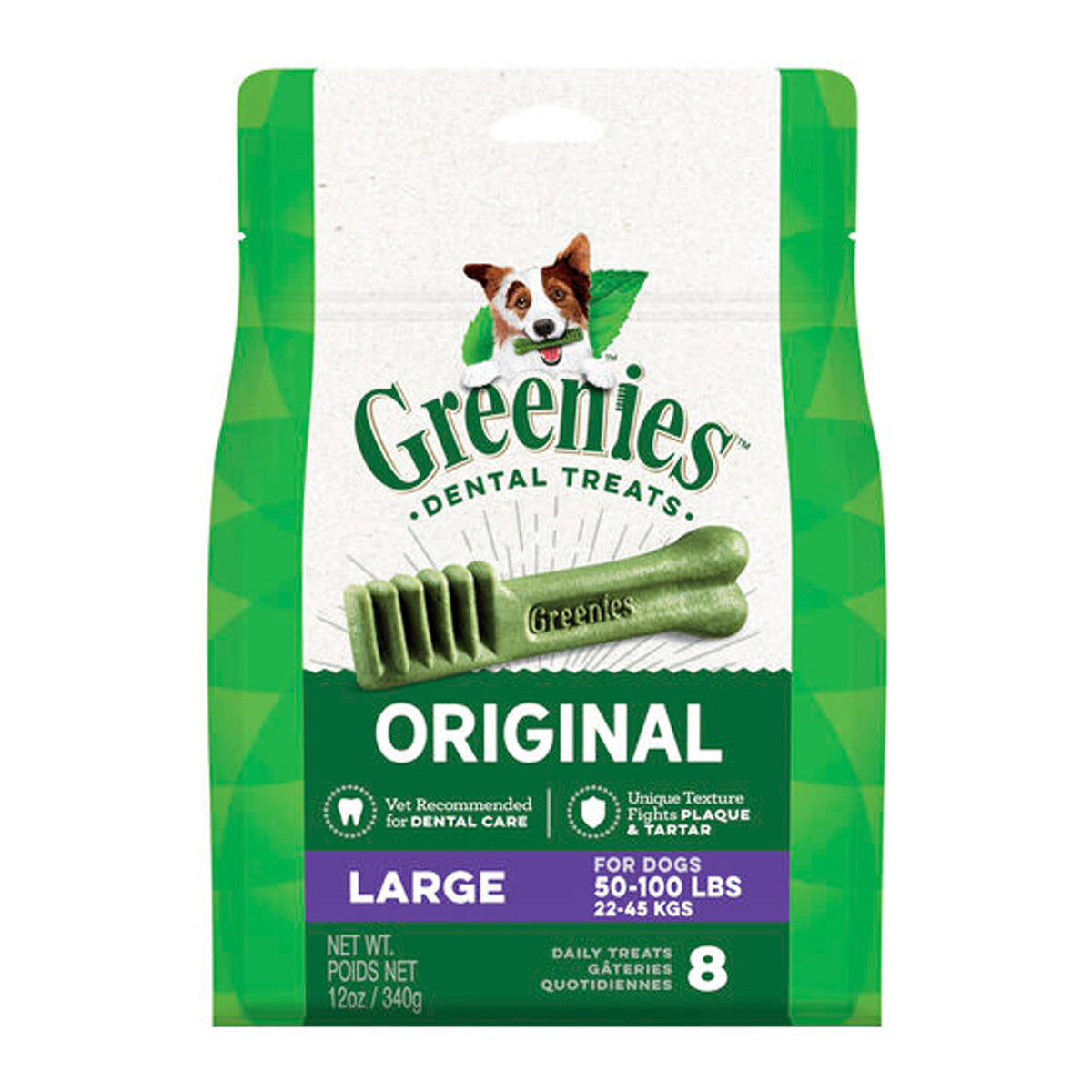 Greenies Dog Treat Pack 340g