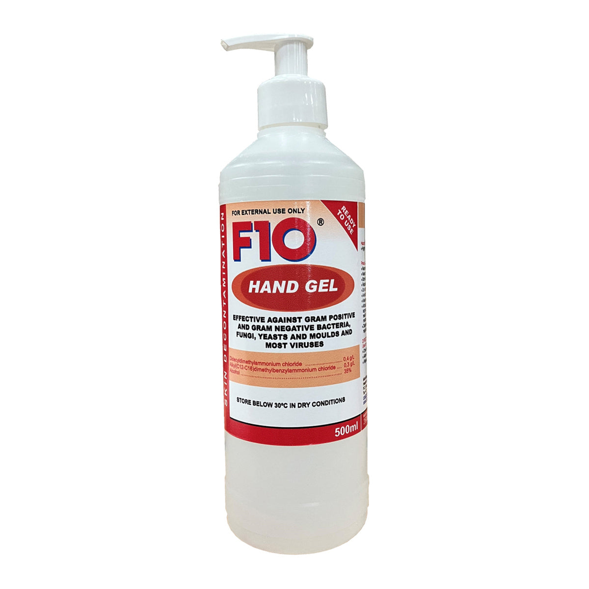 F10 Hand Gel 500mL