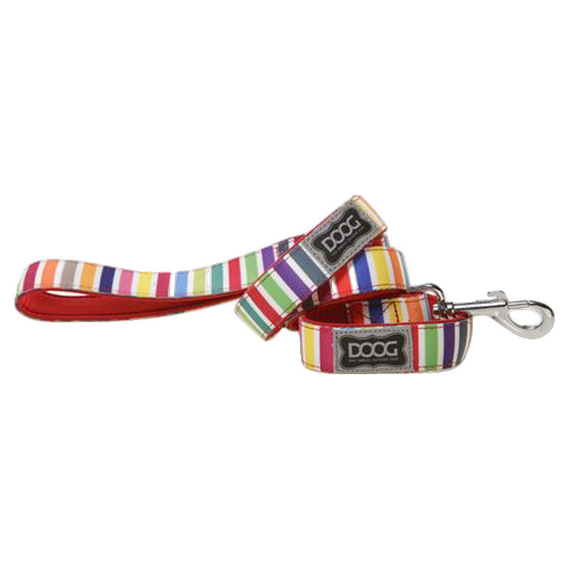 Doog Scooby Candy Striped Dog Lead