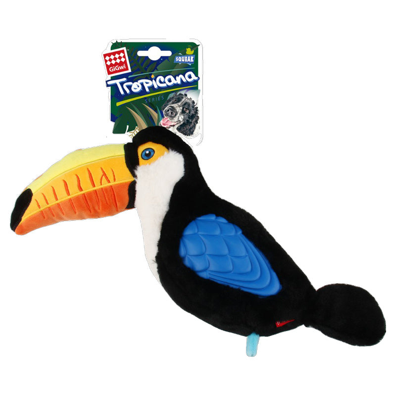 Gigwi Tropicana Toucan Dog Toy