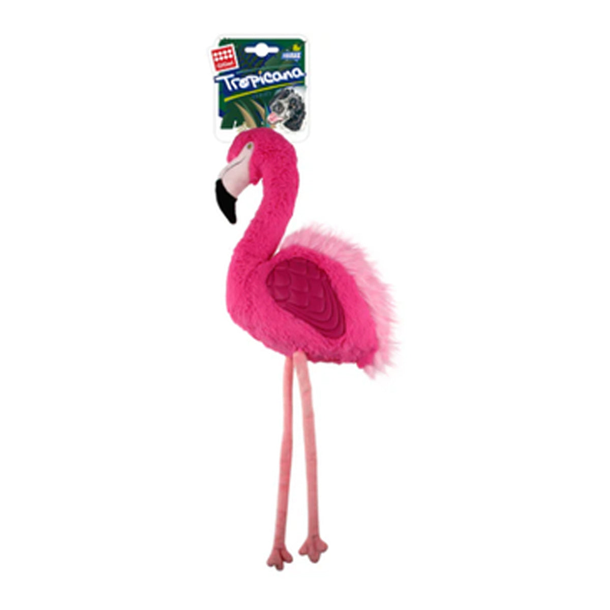 Gigwi Tropicana Flamingo Dog Toy