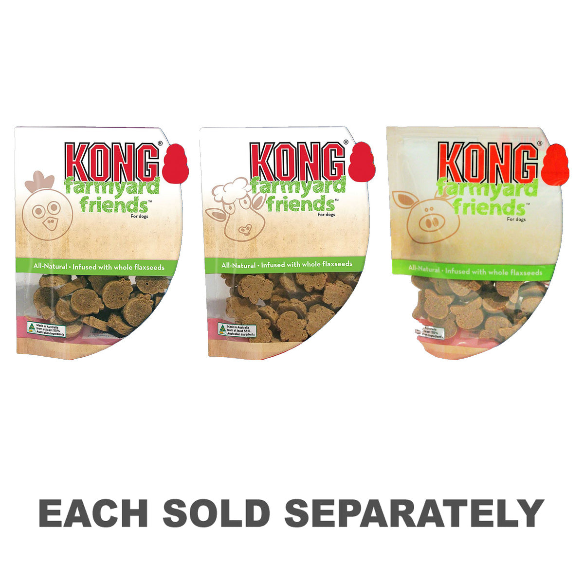 Kong Farmyard Friends Treats 200g