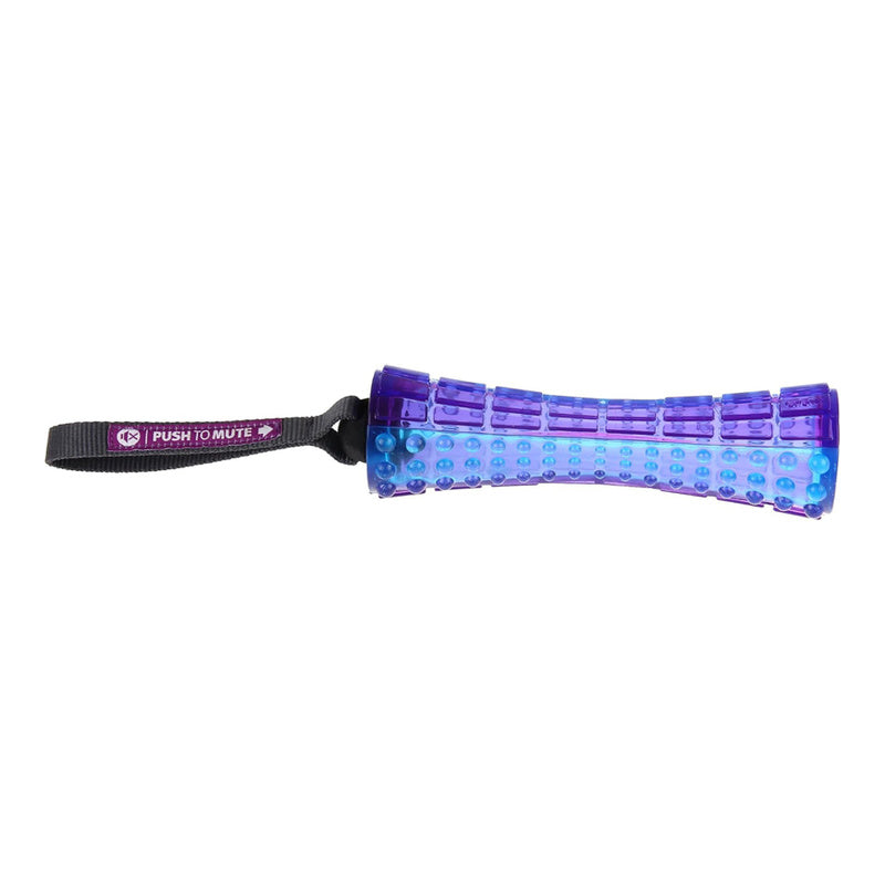 Gigwi Johnny Stick Push to Mute Dog Toy (Purple/Blue)