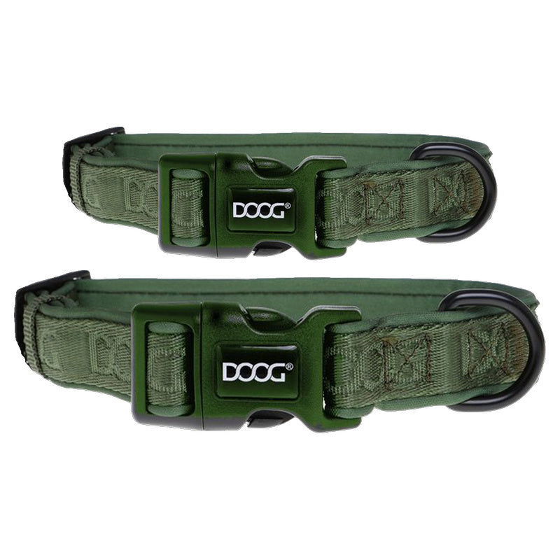 Doog Neosport Neoprene Dog Collar (Green)
