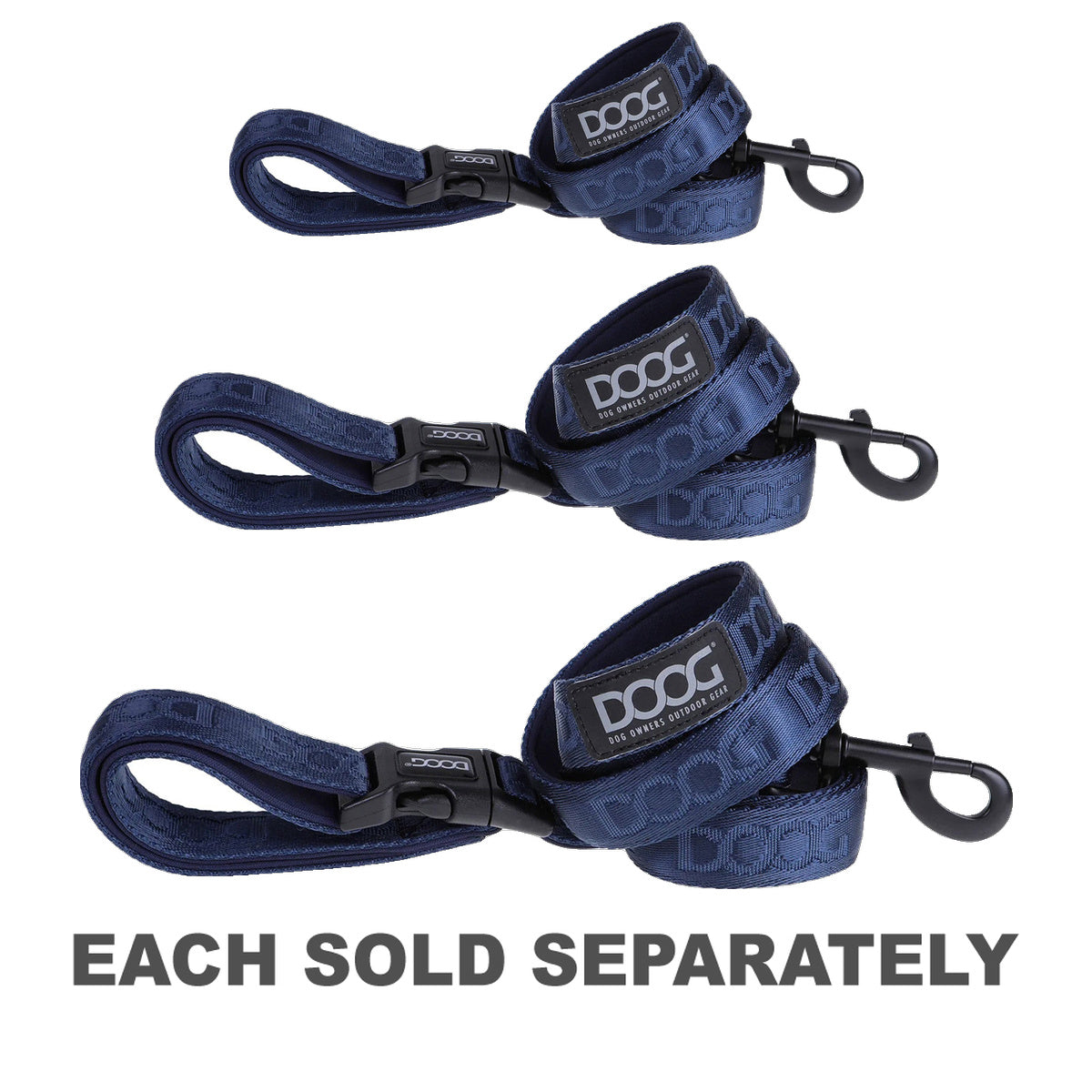 Doog Neosport Neoprene Dog Leash (Navy)