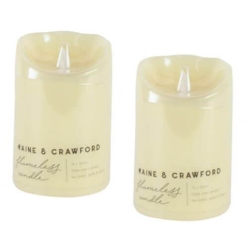 Artificial Real-Like Wax Moving Flameless Candle