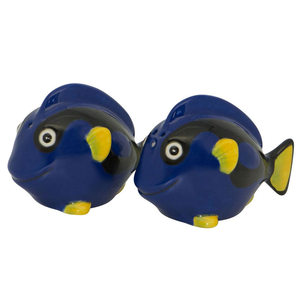 Dakota Cartoon Salt & Pepper Set (Blue Tang)