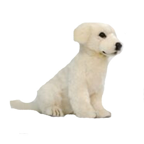 Laying Maremma Guardian Pup Plush Toy 33cm