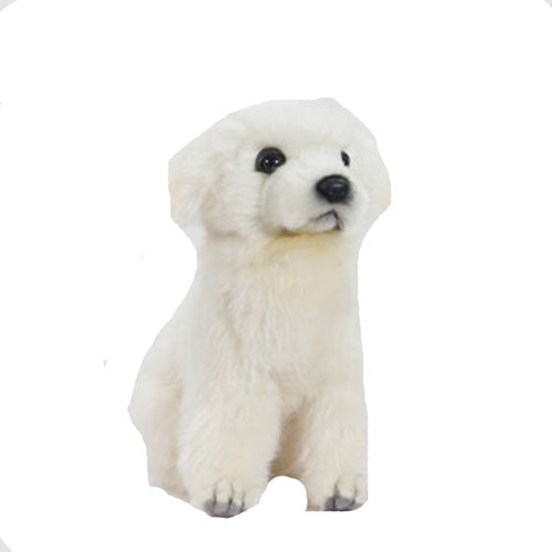 Laying Maremma Guardian Pup Plush Toy 33cm