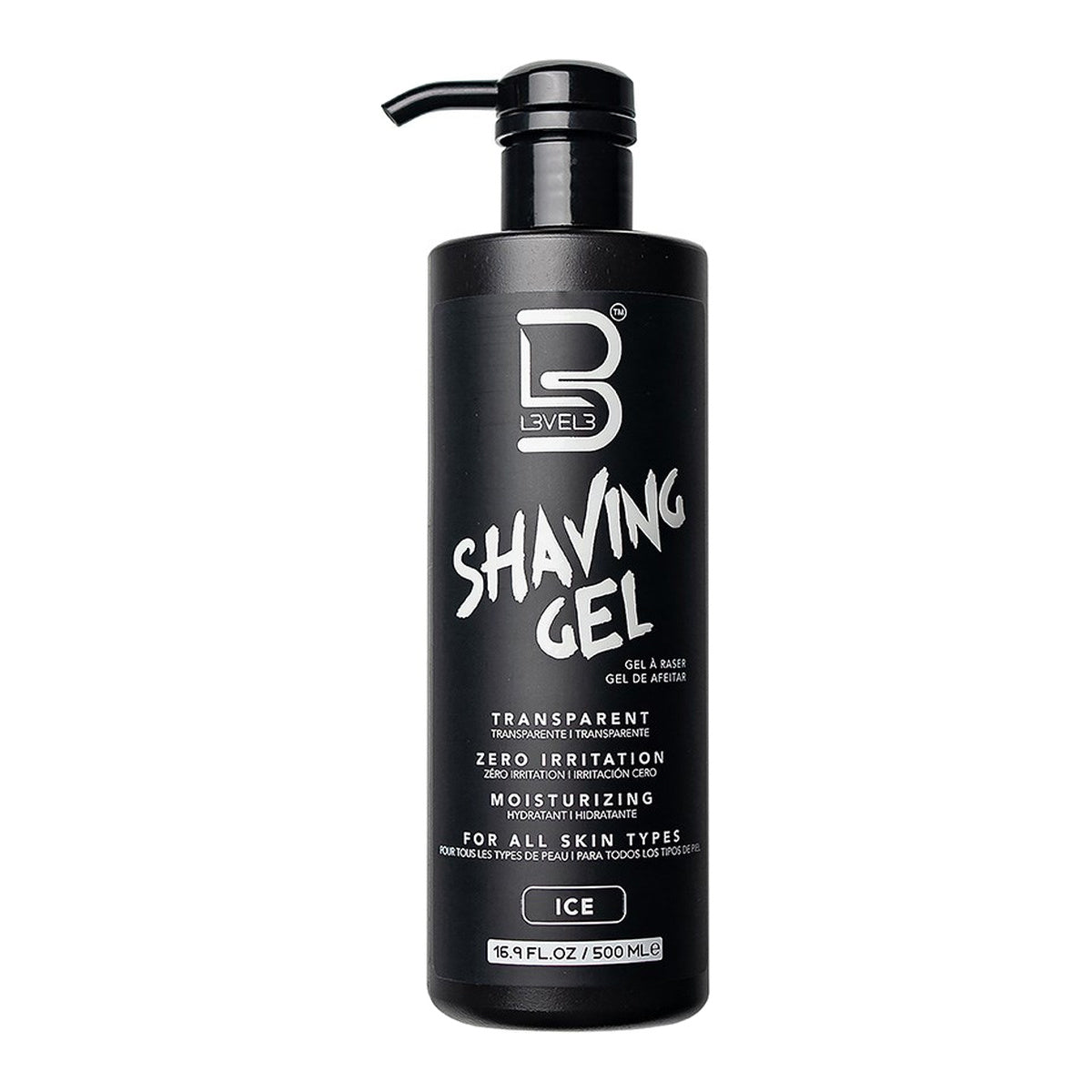 L3VEL3 Shaving Gel Ice 500mL