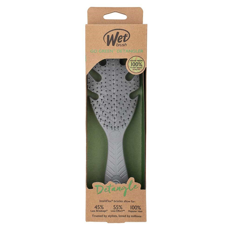 WetBrush Go Green Detangler Leaf (Grey)