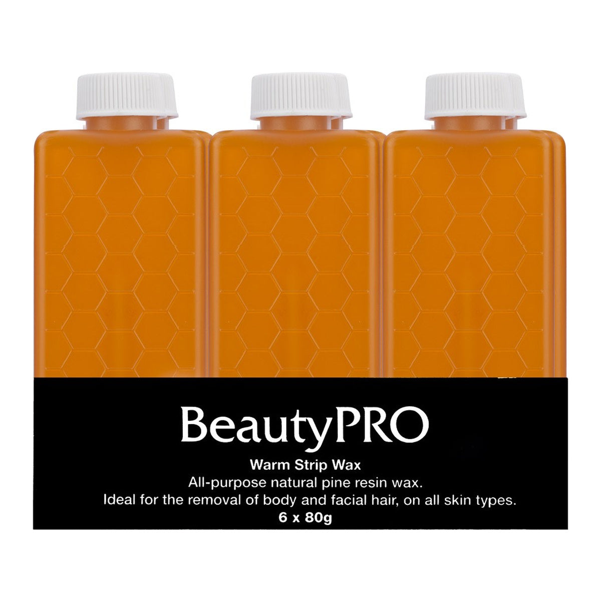BeautyPRO Warm Strip Wax 80g 6pk