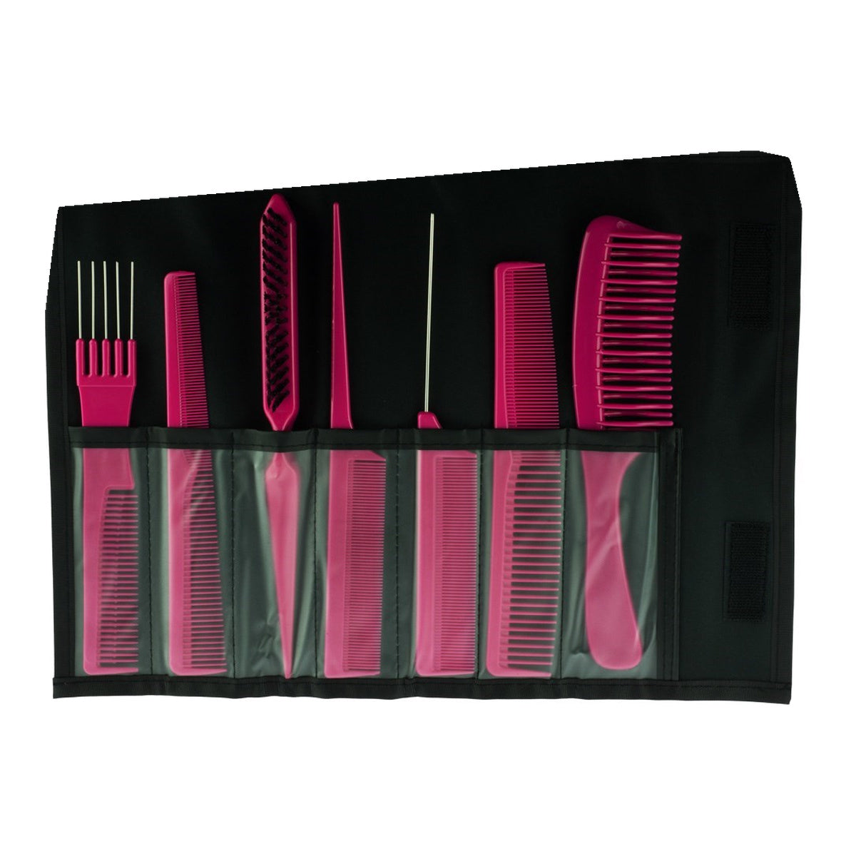 Salon Smart Folding Comb Set (Pink)