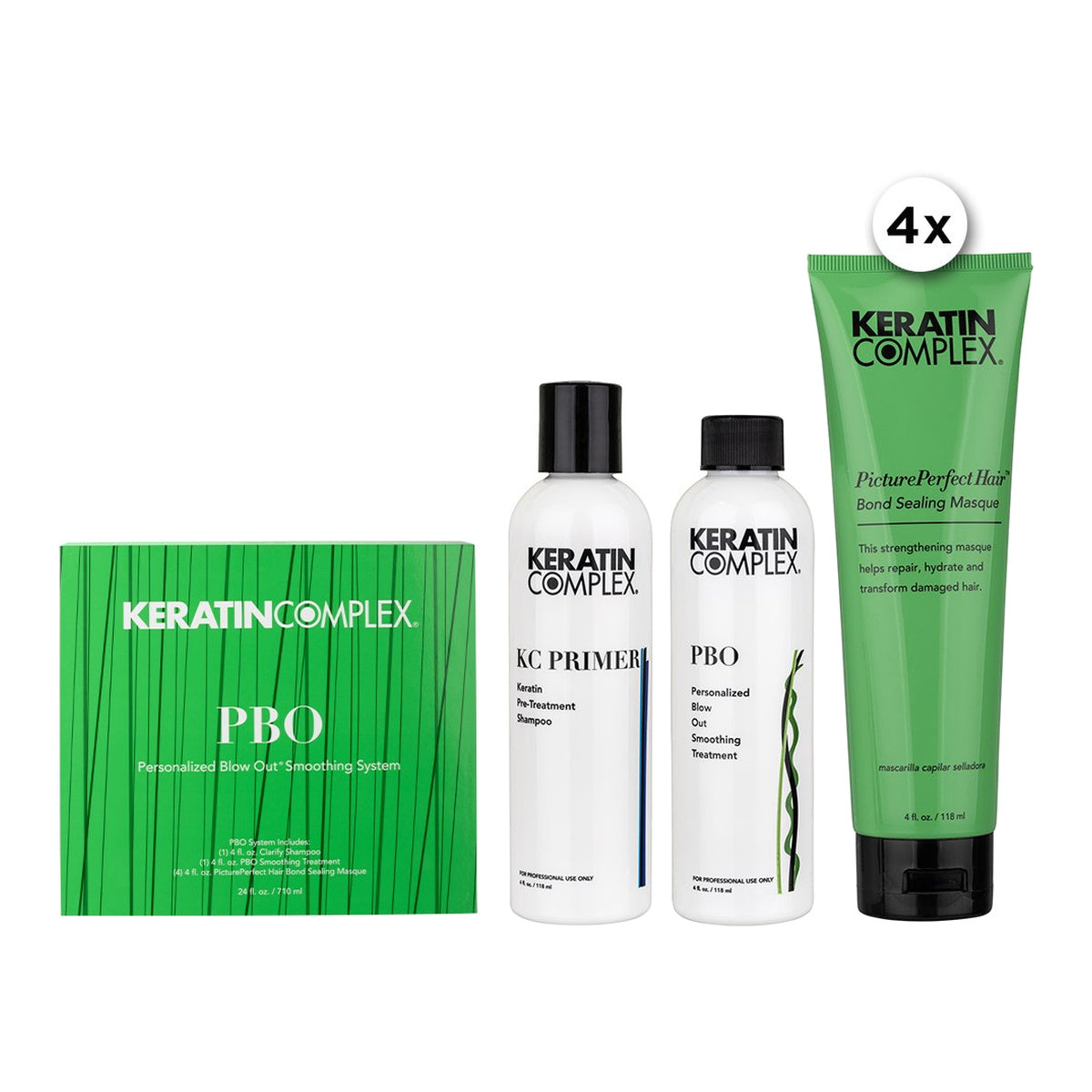 Keratin Complex Personalized Blow Out PBO System 710mL