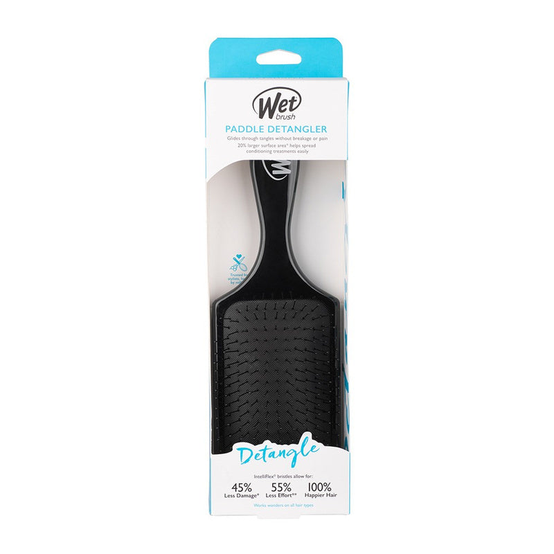 WetBrush Pro Paddle Detangler Hair Brush (Black)