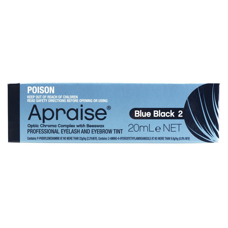 Apraise Eyelash and Eyebrow Tint Blue Black 20mL