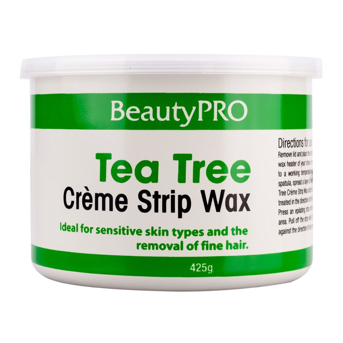 BeautyPRO Tea Tree Creme Strip Wax