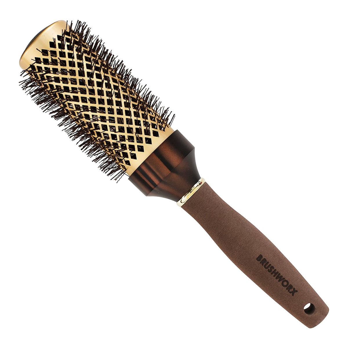 Brushworx Brazilian Bronze Hot Tube Hair Brush (Large)