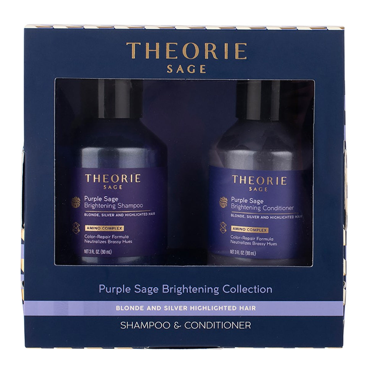 Theorie Purple Sage Brightening Travel Pack