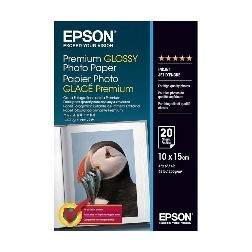 Epson Premium Glossy Photo Paper 20pc