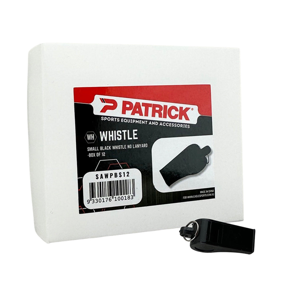 Patrick Small Whistle 12pcs (Black)
