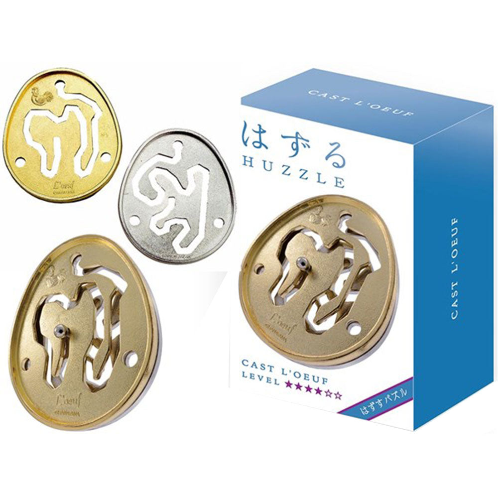 Hanayama L4 Cast Huzzle Brain Teaser Puzzle