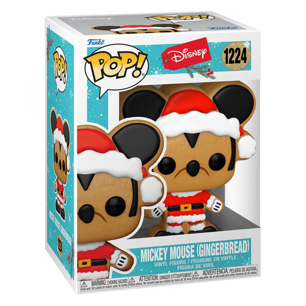 Disney Santa Mickey Gingerbread Holiday Pop! Vinyl