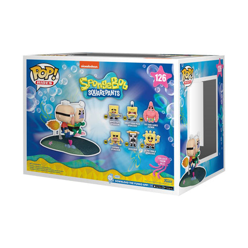 Mermaidman & Barnacleboy with Invisible Boat US Exclusive Pop! Ride