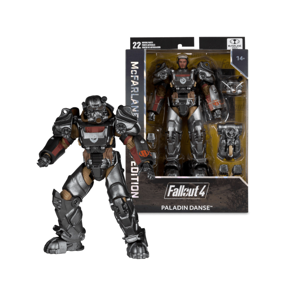 Fallout 4 Paladin Danse Gaming Edition 7" Figure