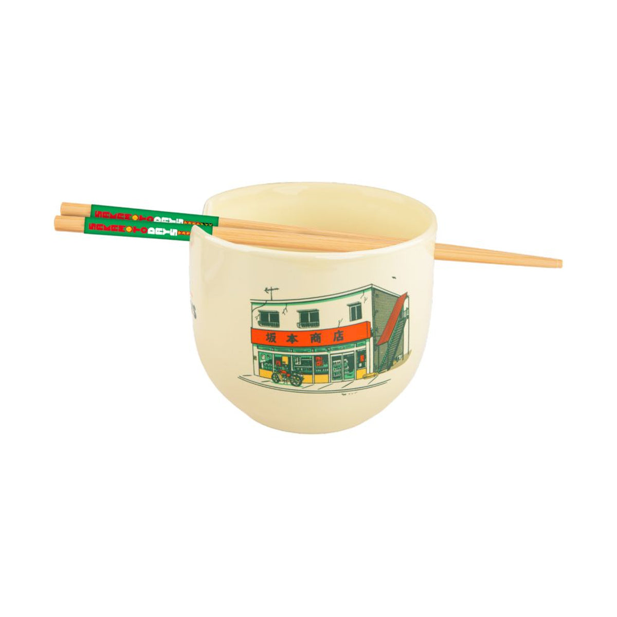 Sakamoto Days The Legendary Hitman Ramen Bowl w/ Chopsticks