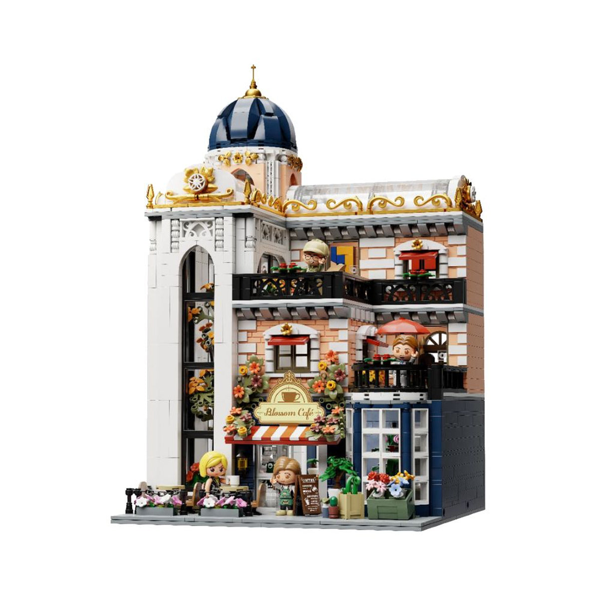 Retro Series Blossom Cafe Set (2826 Pieces)