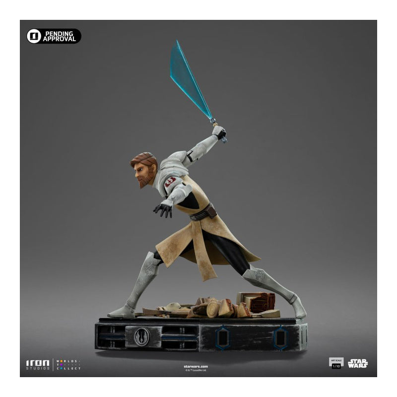 Star Wars: Clone Wars Obi-Wan Kenobi 1:10 Scale Statue