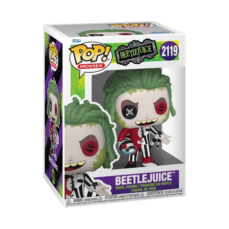 Beetlejuice Beetlejuice Patchwork Pop! Vinyl