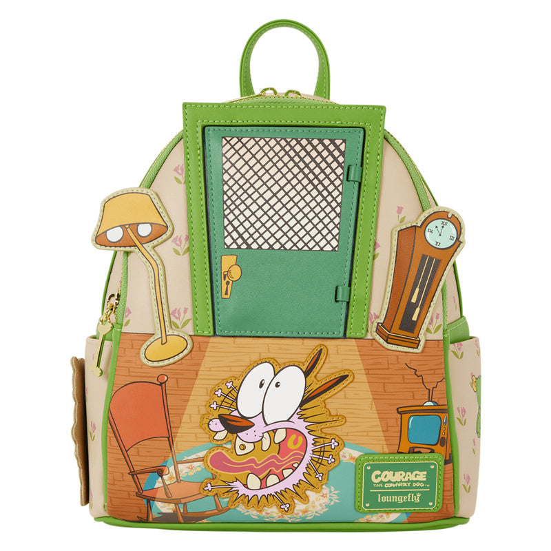 Courage the Cowardly Dog Lenticular Mini Backpack
