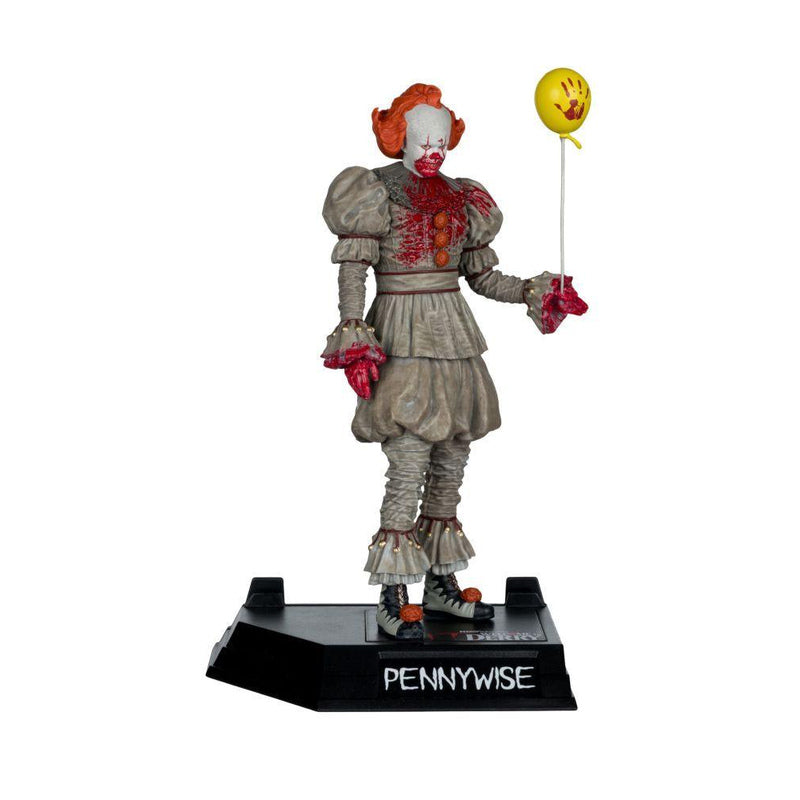 Pennywise Bloody Movie Maniacs 6" Posed Figure