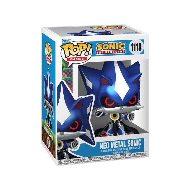 Sonic Neo Metal Sonic (Metallic) Pop! Vinyl