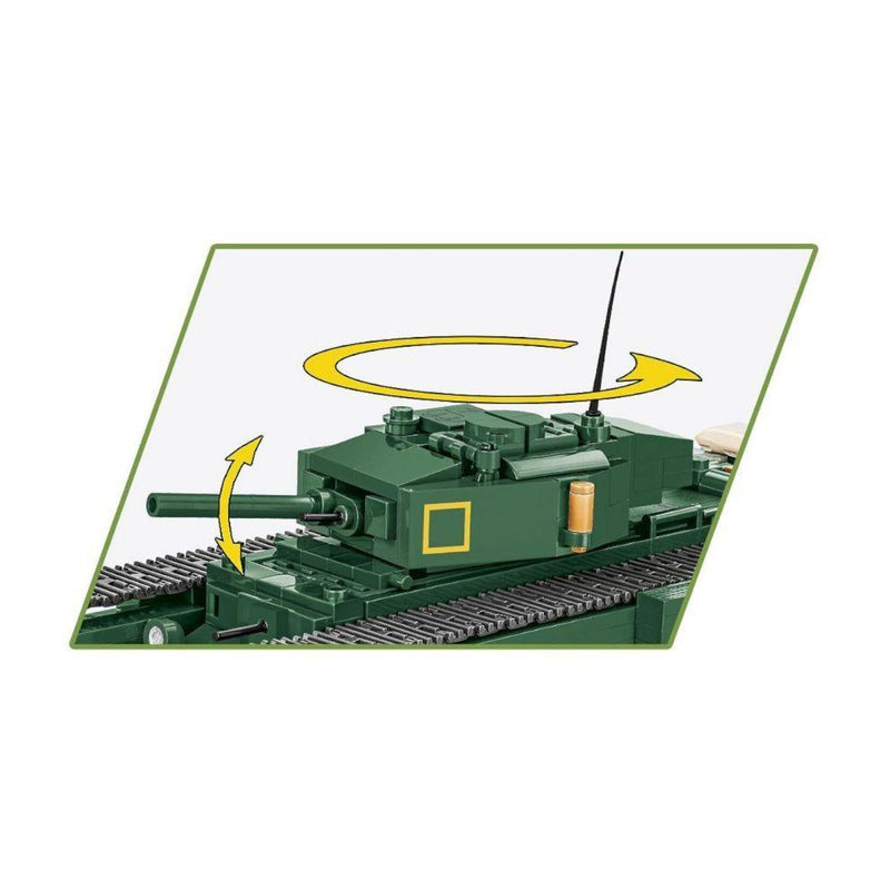 World War 2 Mark IV Churchill (668 Pcs)