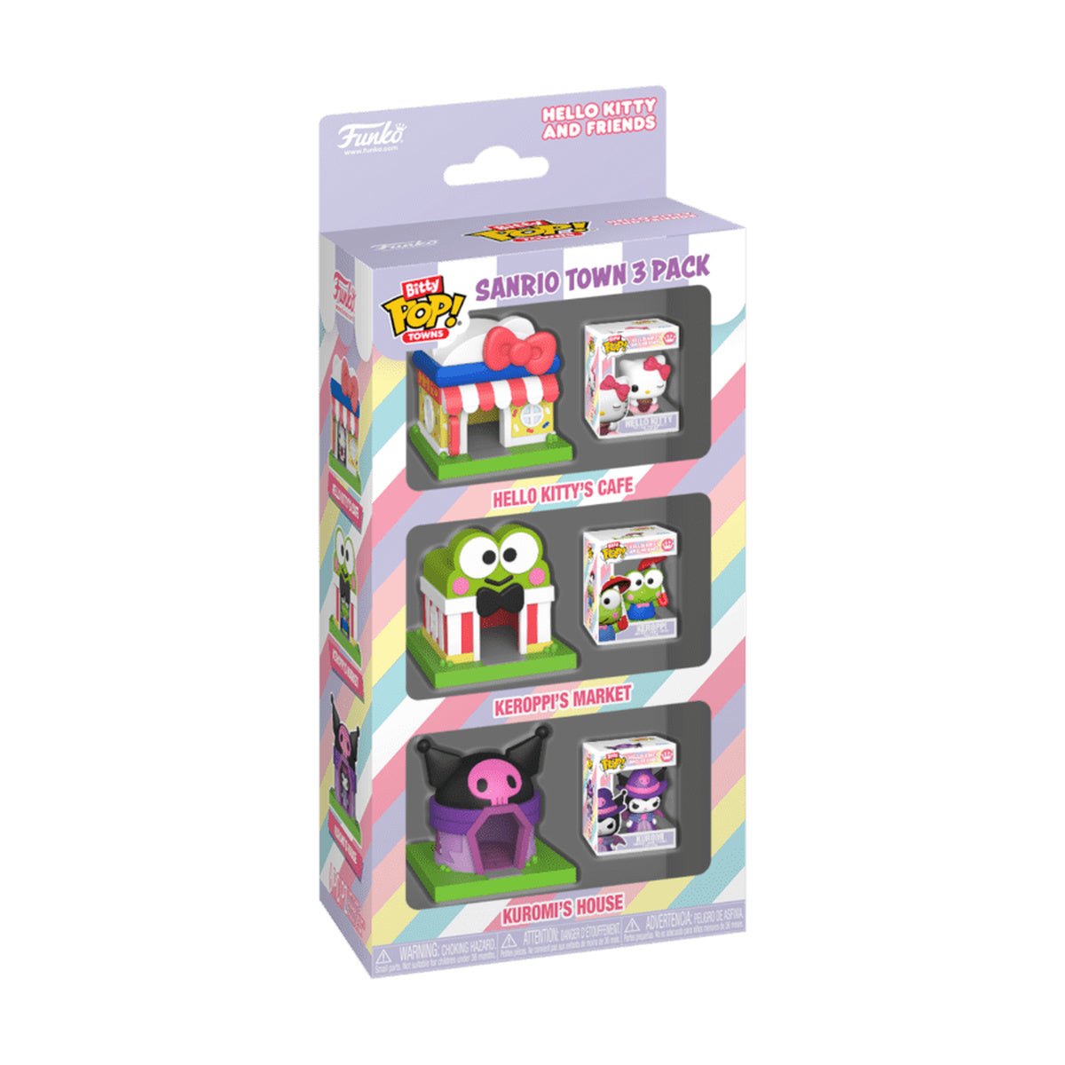 Sanrio Sanrio Bitty Pop! Town 3-Pack