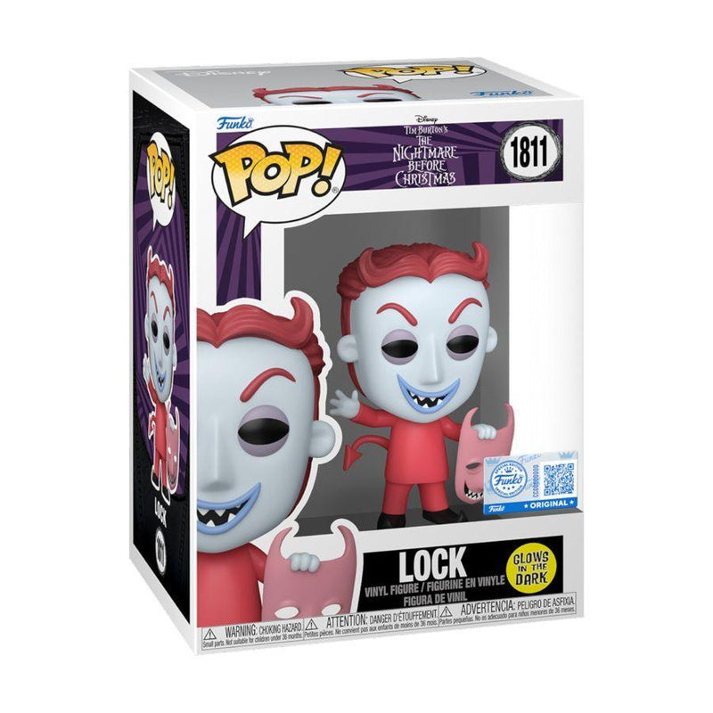 Nightmare Before Christmas Lock Exclusive Glow Pop! Vinyl