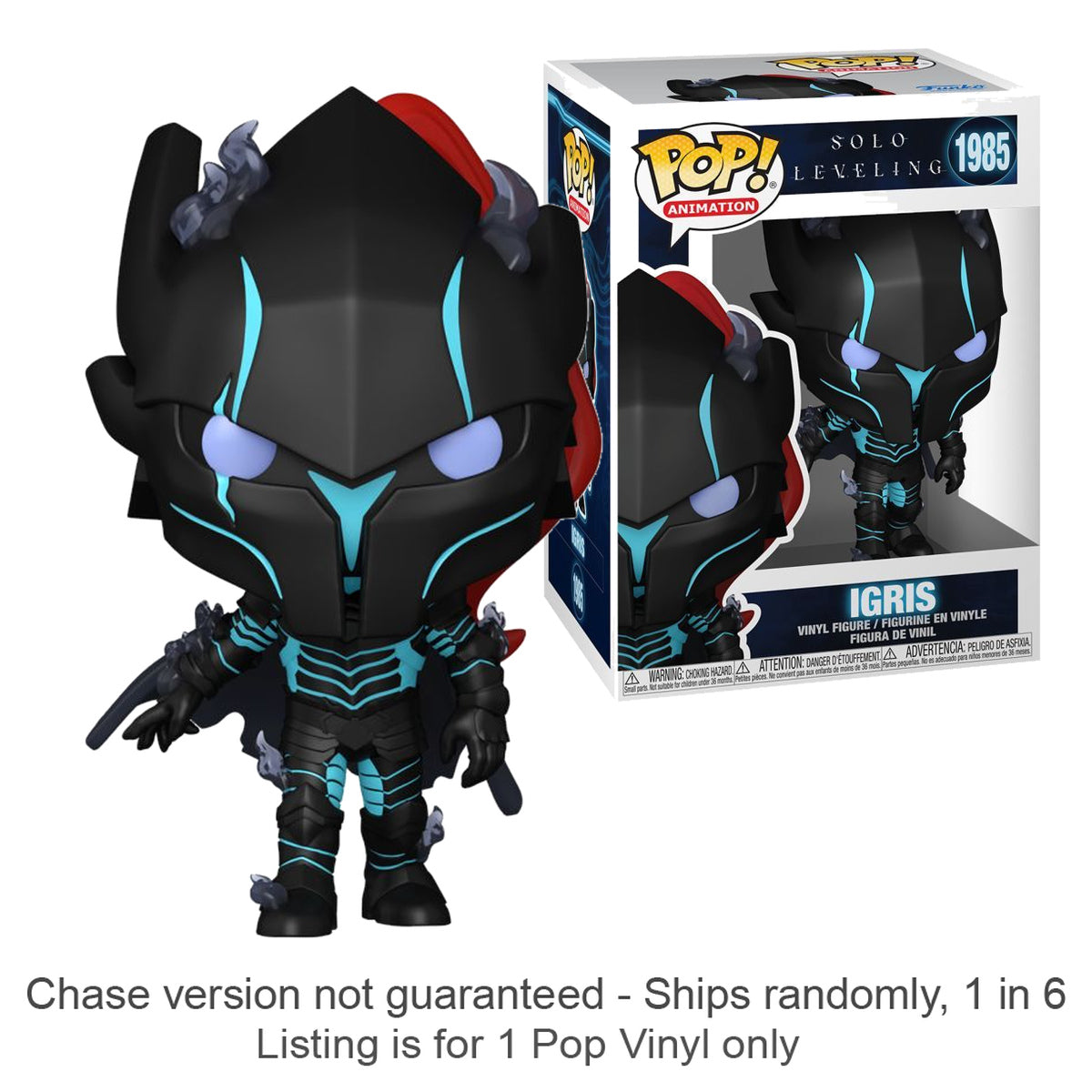 Solo Leveling Igris Pop! Vinyl (Chase Ships 1 in 6)