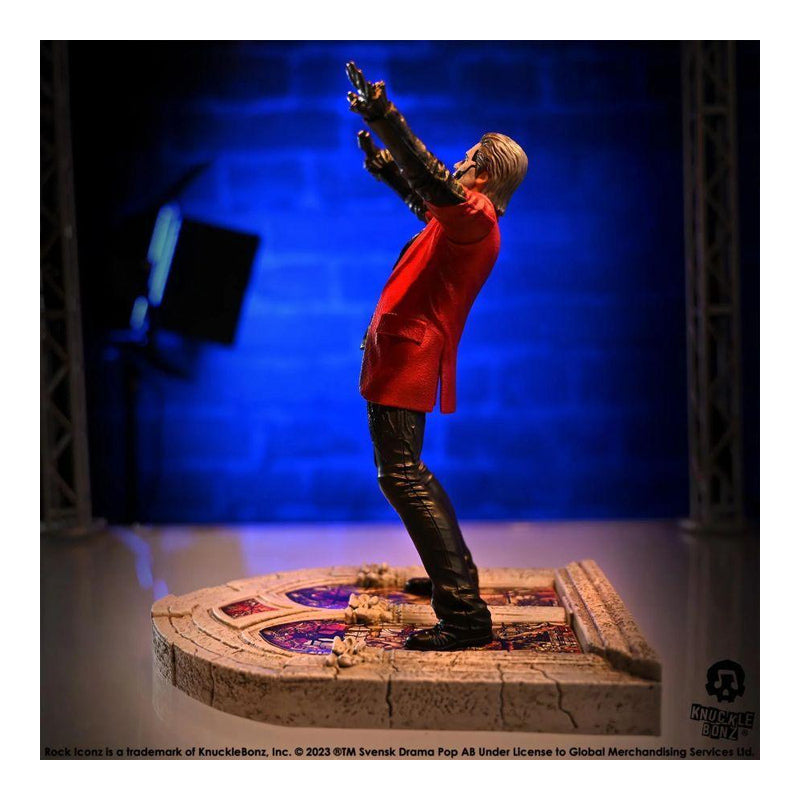 Ghost Papa Emeritus 4 (Red Jacket) Rock Iconz Statue