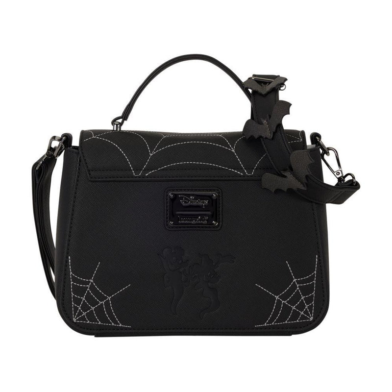 Disney Mickey & Minnie Spiderweb and Bats Crossbody Bag