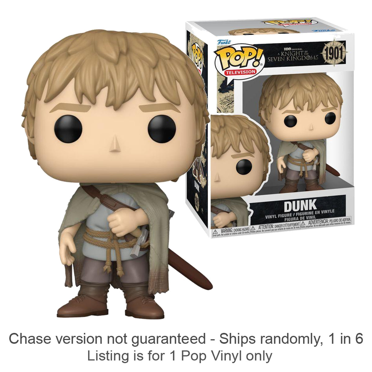 A Knight of the Seven Kingdoms Dunk Pop! Vinyl (Chase Ships 1 in 6)