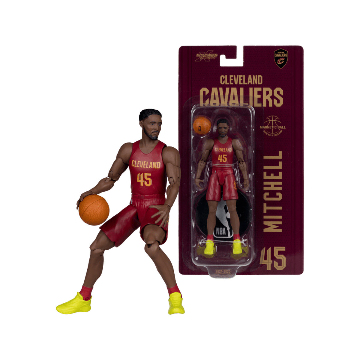 NBA Donovan Mitchell Cleveland Cavaliers 6" Figure